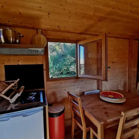 Le Nid Des Crinieres Vagabondes Horská chata Oletta (Corsica)